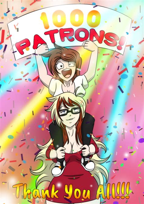 1000 patrons! by Erodraw on Newgrounds.